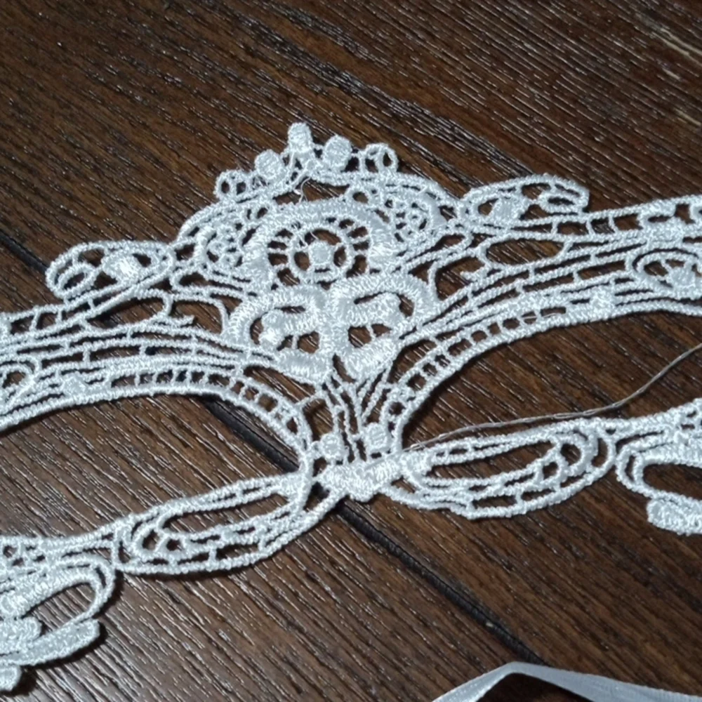 2/$16 Elegant White Lace Eye Mask